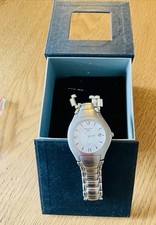 REGENT Steel  Quartz Herrenarmbanduhr. Wenig Getragen . Batterie Muss Neu .