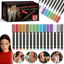 15 Farben Temporäre