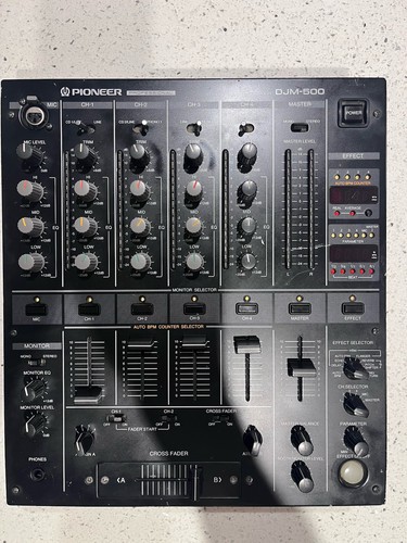 Pioneer djm 500 kanal dj - pioneer, djm-500