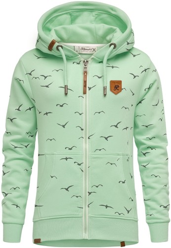 Damen sweatjacke hoodie - sweatjacke,