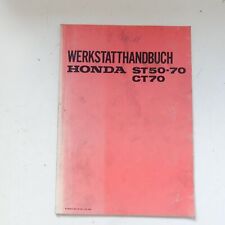 original Honda ST 50 70 CT DAX Werkstatthandbuch Reparaturanleitung Handbuch