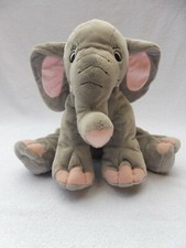 Nicky Toy Elefant ca. 30 cm groß - Plüschelefant rosa  - Knuddel mich!