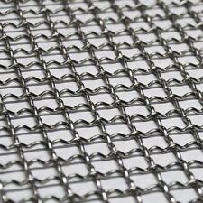 Edelstahl Wellgitter Wellengitter Gitter V2A verschieden Abmessungen