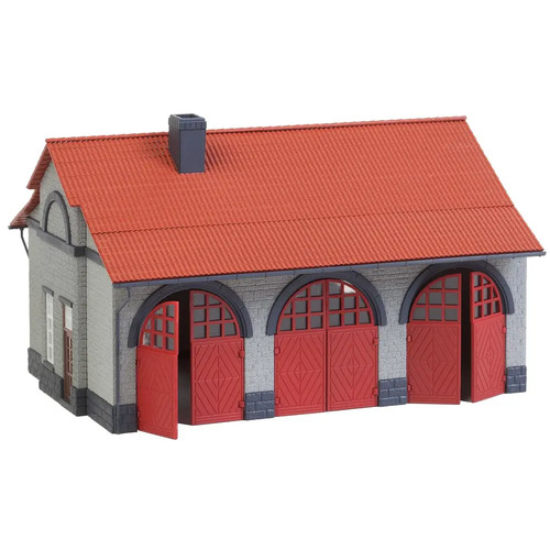 Feuerwehrgerätehaus - h0,