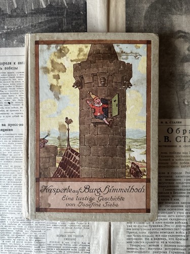 1930 kasperle auf burg - kasperle,