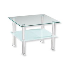 Couchtisch - Sicherheitsglas - klar Sofatisch Wohnzimmertisch Beistelltisch