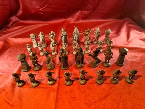 Alte schach figuren - alte,