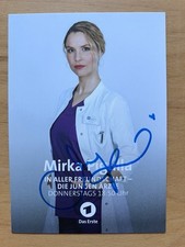 Mirka Pigulla AK ARD Die jungen Ärzte Autogrammkarte original signiert 5