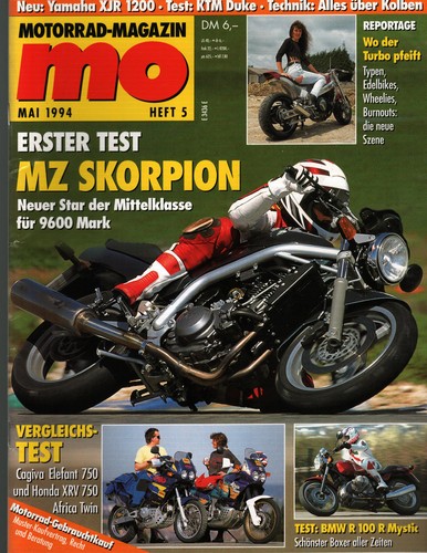 Zeitschrift motorrad 5 von - zeitschrift, mo