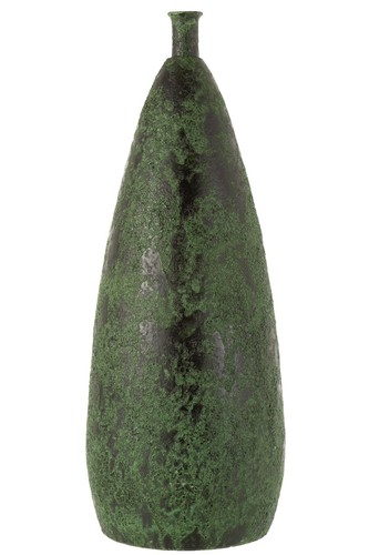 Vase keramik grün - vase,