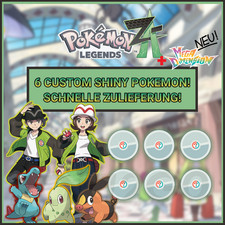 ✨6 SHINY CUSTOM POKEMON NACH