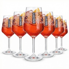 6x Ramazzotti Aperitivo Glas