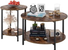 2er set beistelltisch design - set,