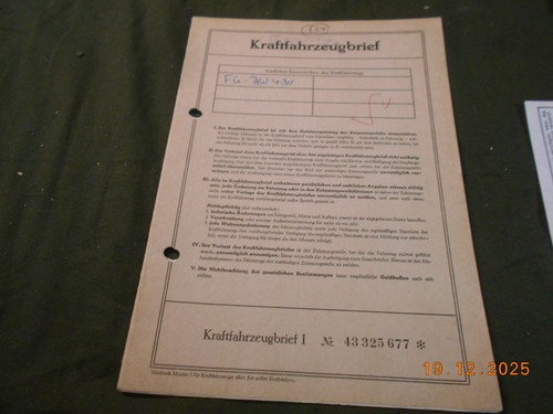 Kfz brief pappe - kfz-brief,