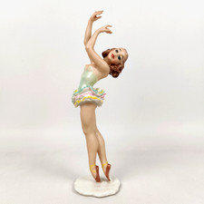 Porzellanfigur Ballerina Tänzerin Hans Achtziger Hutschenreuther 50er Jahre
