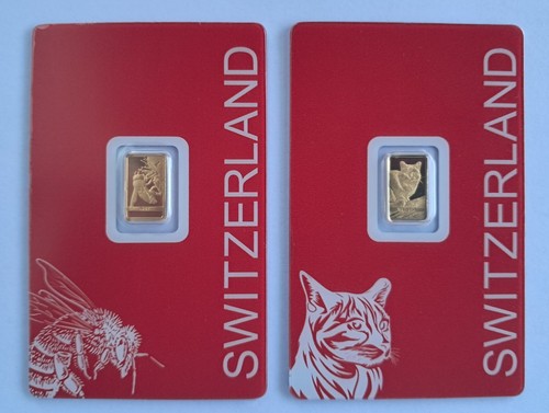 Goldbarren pamp suisse - 1g,