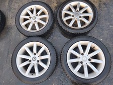 Smart 450 Fortwo Original Alufelgensatz 0015426V001 5.5Jx15 Borbet