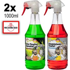Tuga Chemie Alu-Teufel Felgenreiniger Set: rot 1L + grün 1L Autopflege