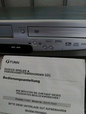 Kombigerät VHS+DVD+CD Videorecorder Funai DDVR 7830D