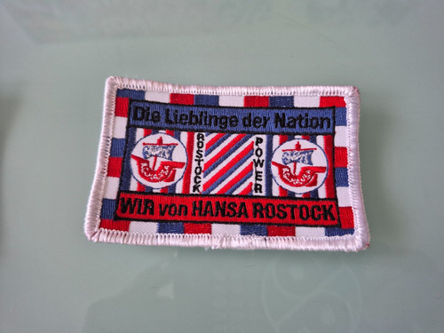 Hansa rostock aufnäher - hansa,