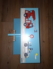 JAKO-O Garderobenkiste hellblau Polizei/Feuerwehr