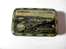 Antike Jugendstil * Blechdose