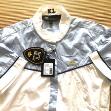 Damen Turniershirt Turnierbluse KINGSLAND weiß blau S M 36 38 40 edelNEU UVP100€