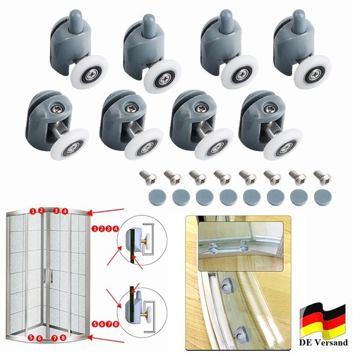 Duschtür rolle tür rollen - duschtür, tür-rollen