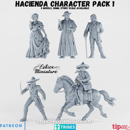 Wild west hacienda figuren - hacienda,
