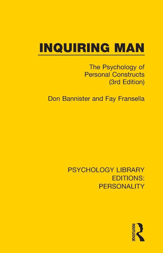 Inquiring man the psychology - |,