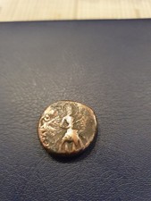 gold-bronze-farbene sehr schwere Münze aus dem Mittelalter oder Altertum!