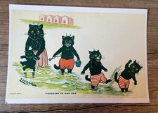 Seltene LOUIS WAIN signierte