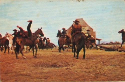 Sammelbild karl may filmszene - karl,