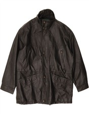 M. FLUES Herren Ledermantel IT