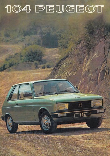 Peugeot 104 oldtimer - zs,