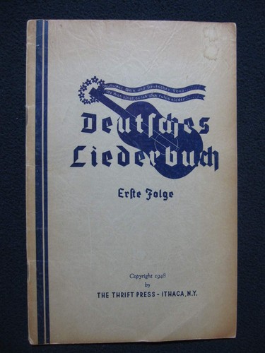Deutsches liederbuch zweite - deutsches, liederbuch:
