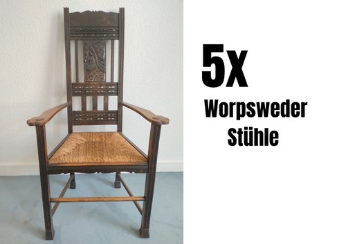 Worpsweder stühle mit - 5,