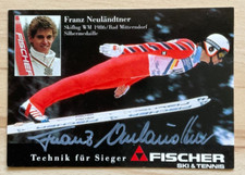 Franz Neuländtner original signierte Autogrammkarte Ak Skispringen Österreich