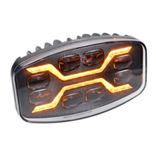 Scheinwerfer LED X SPIDER + Positionslicht + Strobo Bernstein