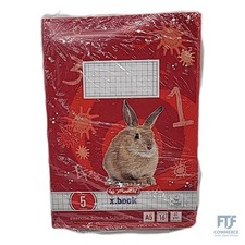 Herlitz Schulheft x.book A5, Lineatur 5, ab 2. Klasse, 16 Blatt, 10 Stück