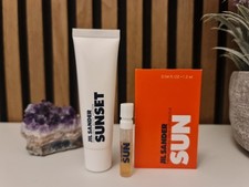 Luxusproben Jil Sander Sun Set Body Lotion & Parfum Probe set Neu!