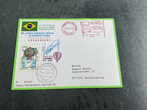 Ballonpost brasilien santo - ballonpost,
