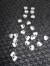 24x Original Ikea KVARTAL Gardinen Rollen Gleiter,für Schienen System,Vorhang