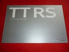 AUDI TT RS 8J Coupe Roadster Preisliste Pricelist 2009