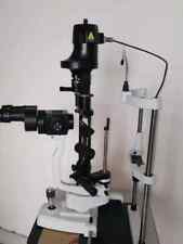 Spaltlampe Haag Streit Typ 5 Stufen mit Holzsockel 110/220V KOSTENLOSER VERSAND