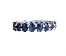 Silber Ewigkeit Saphir