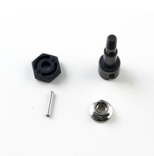 Radachse 6-Kant Mitnehmer 1:7