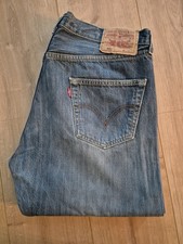 Levi's 501 Jeans für Herren - Used Wash Größe W36 L34