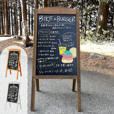 Kundenstopper Holz Werbtafel