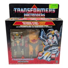 Transformers Pretenders Landmine unused Open Box Hasbro 1987